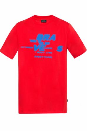 T-shirt z nadrukowanymi napisami, zdjęcie 1 T-shirt z nadrukowanymi napisami od Diesel